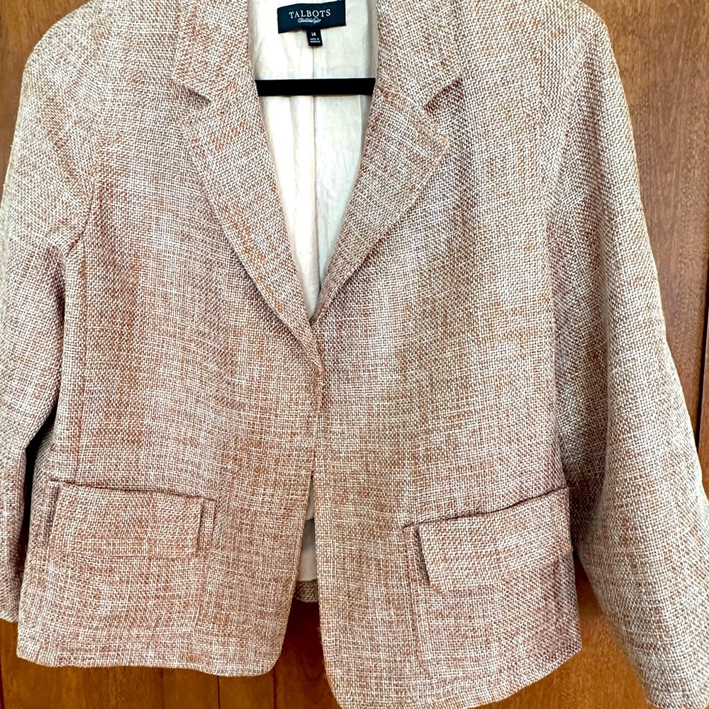 Talbots women jacket size 14
